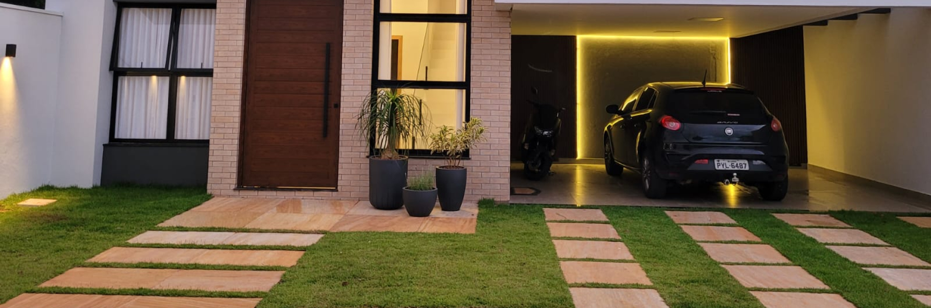 Projeto paisagístico da vinícola Mil Vidas